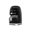 Smeg 50s Retro-Style Drip Coffee Machine DCF02BLUS (Black)