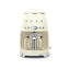 Smeg 50s Retro-Style Drip Coffee Machine DCF02CRUS (Cream)
