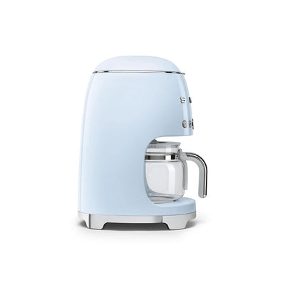 Smeg 50s Retro-Style Drip Coffee Machine DCF02PBUS (Pastel Blue)