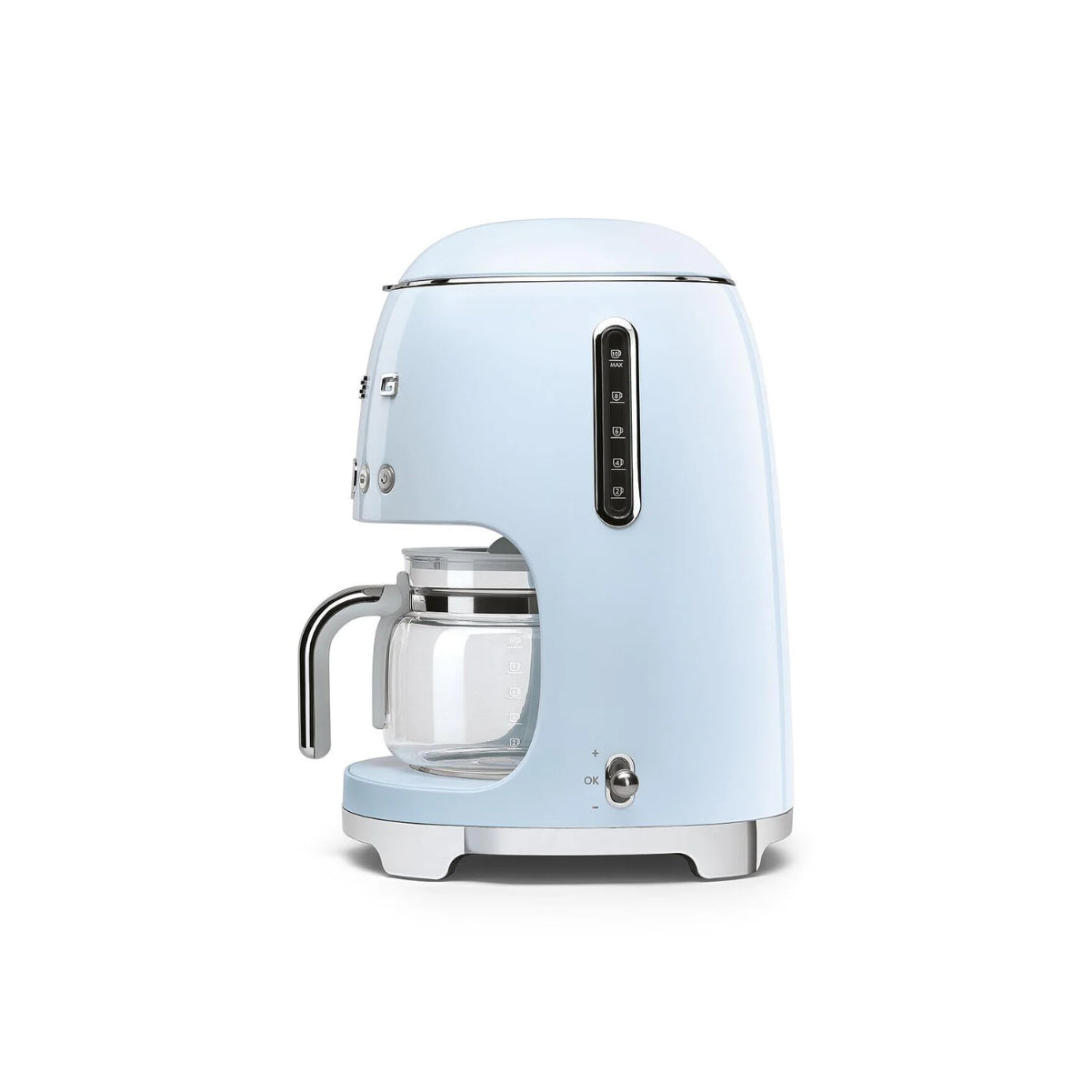 Smeg 50s Retro-Style Drip Coffee Machine DCF02PBUS (Pastel Blue)