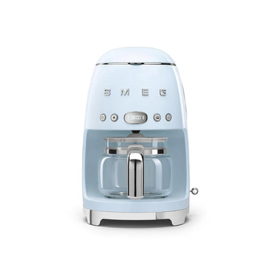 Smeg 50s Retro-Style Drip Coffee Machine DCF02PBUS (Pastel Blue)