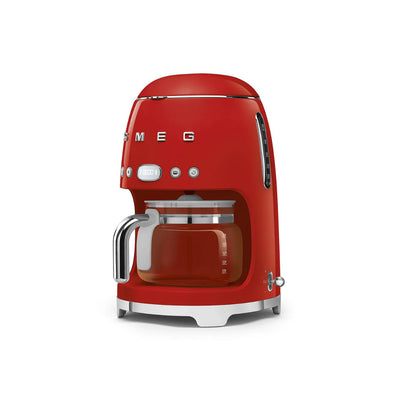 Smeg 50s Retro-Style Drip Coffee Machine DCF02RDUS (Red)