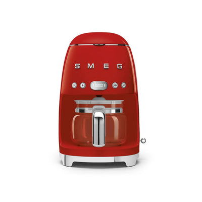 Smeg 50s Retro-Style Drip Coffee Machine DCF02RDUS (Red)