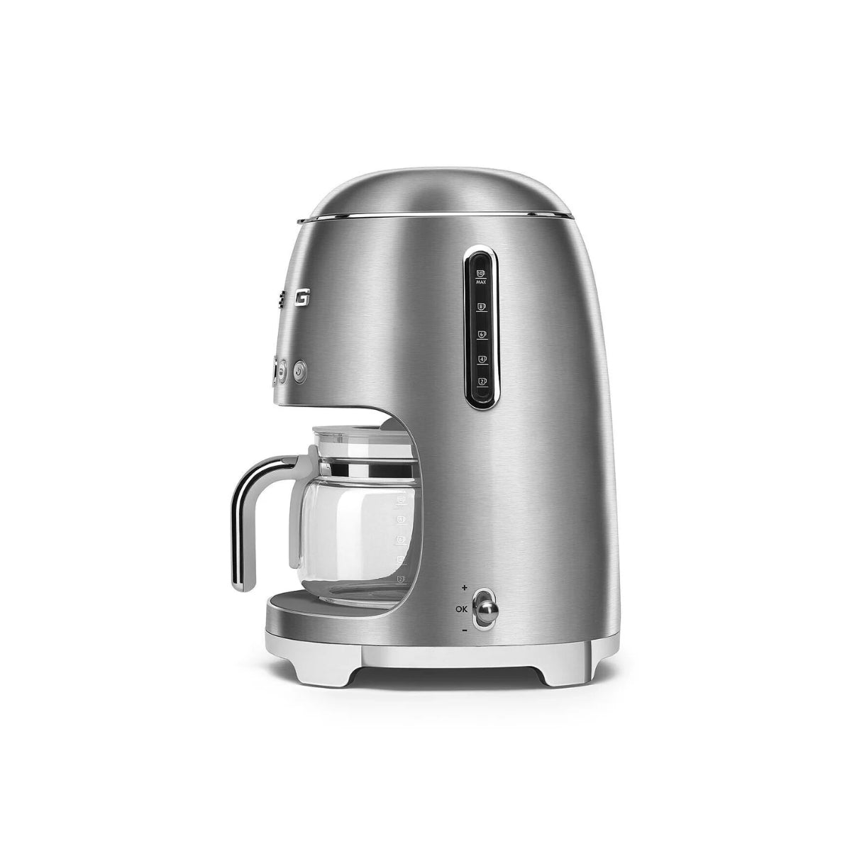 Smeg 50s Retro-Style Drip Coffee Machine DCF02SSUS (Stainless Steel)
