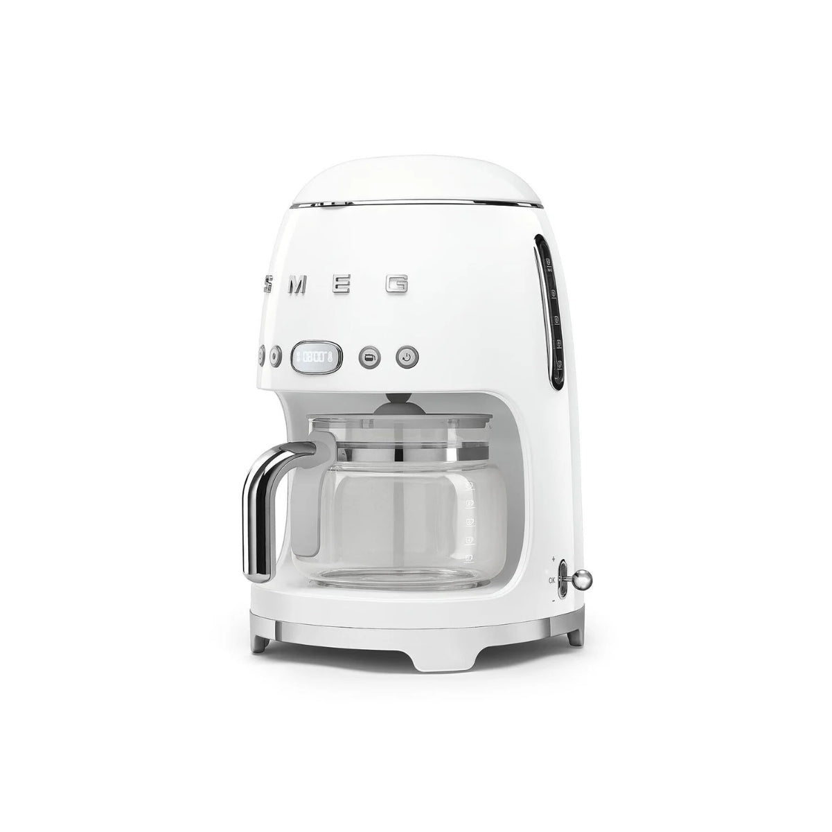 Smeg 50s Retro-Style Drip Coffee Machine DCF02WHUS (White)