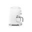 Smeg 50s Retro-Style Drip Coffee Machine DCF02WHUS (White)