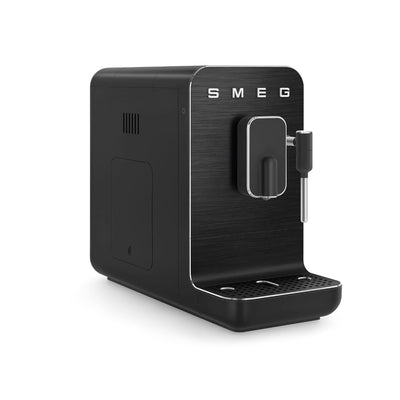 Smeg Fully Automatic Espresso Machine With Milk Wand (BCC12FBMUS - Full Black)