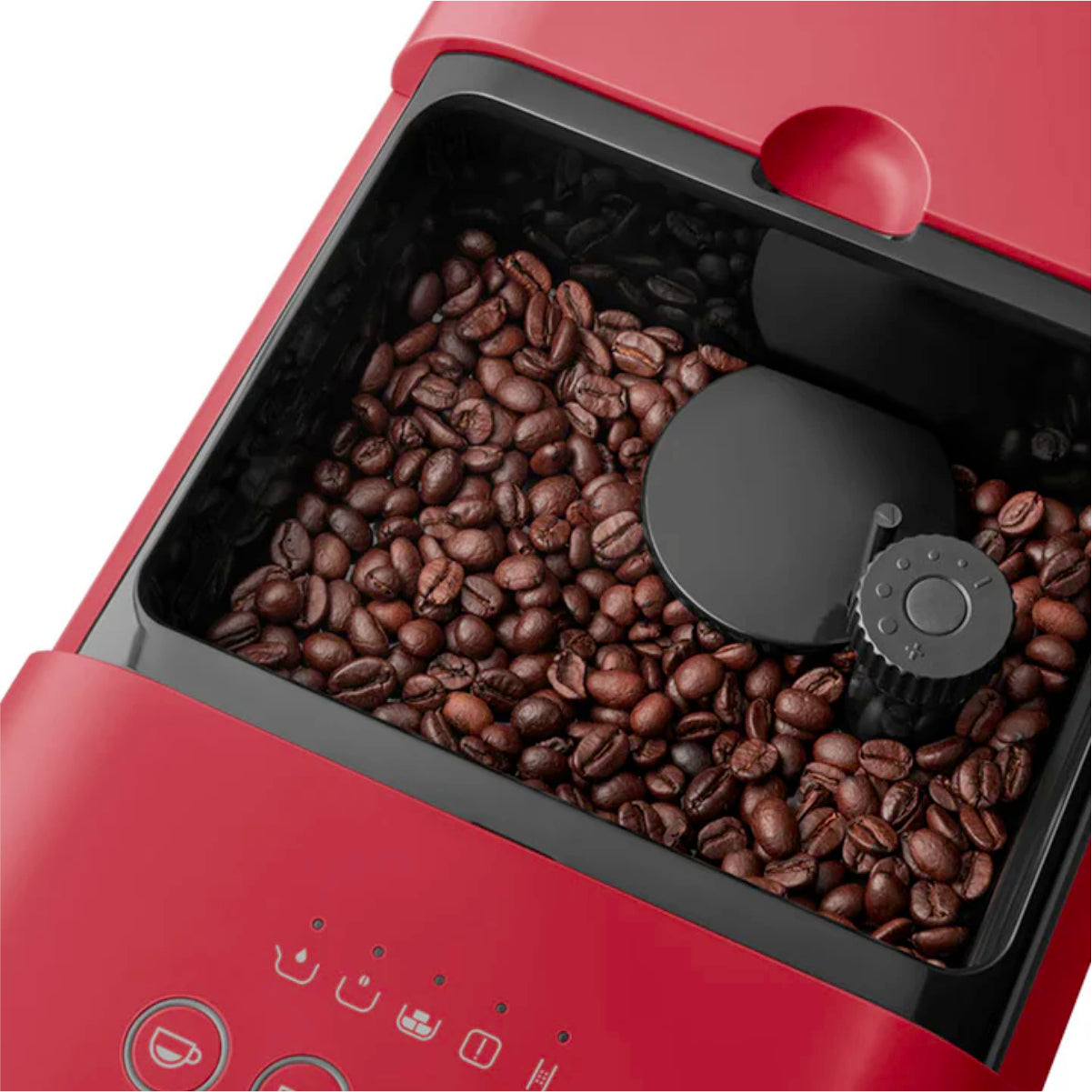 Smeg Fully Automatic Espresso Machine With Milk Wand (BCC02RDMUS - Red)