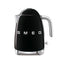 Smeg Retro-Style 1.7L Electric Kettle KLF03BLUS (Black)
