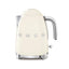 Smeg Retro-Style 1.7L Electric Kettle KLF03CRUS (Cream)
