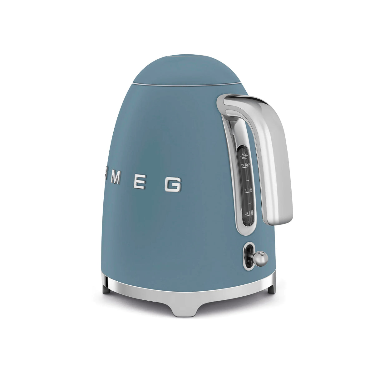 Smeg Retro-Style 1.7L Electric Kettle KLF03BMUS (Matte Storm Blue)
