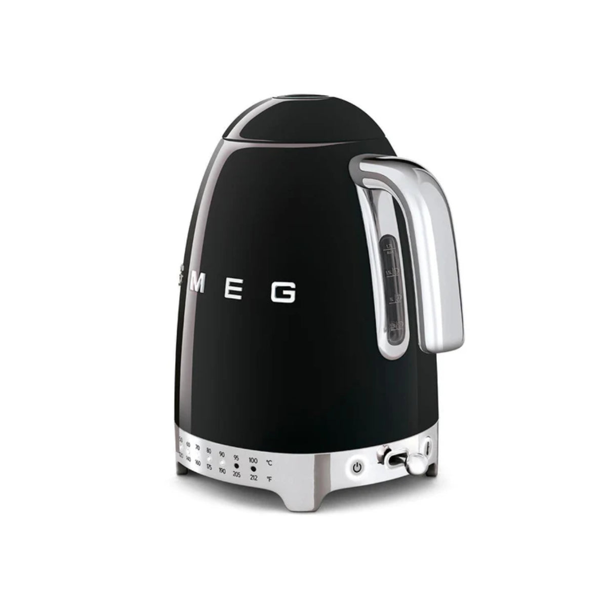 Smeg Variable Temperature 1.7L Electric Kettle KLF04BLUS (Black)