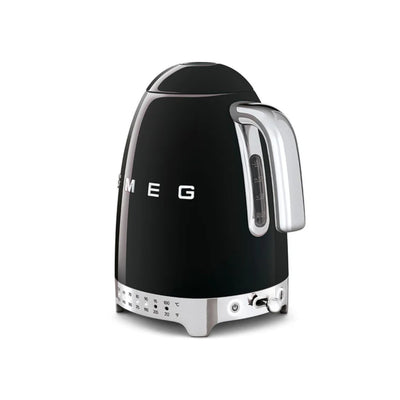 Smeg Variable Temperature 1.7L Electric Kettle KLF04BLUS (Black)