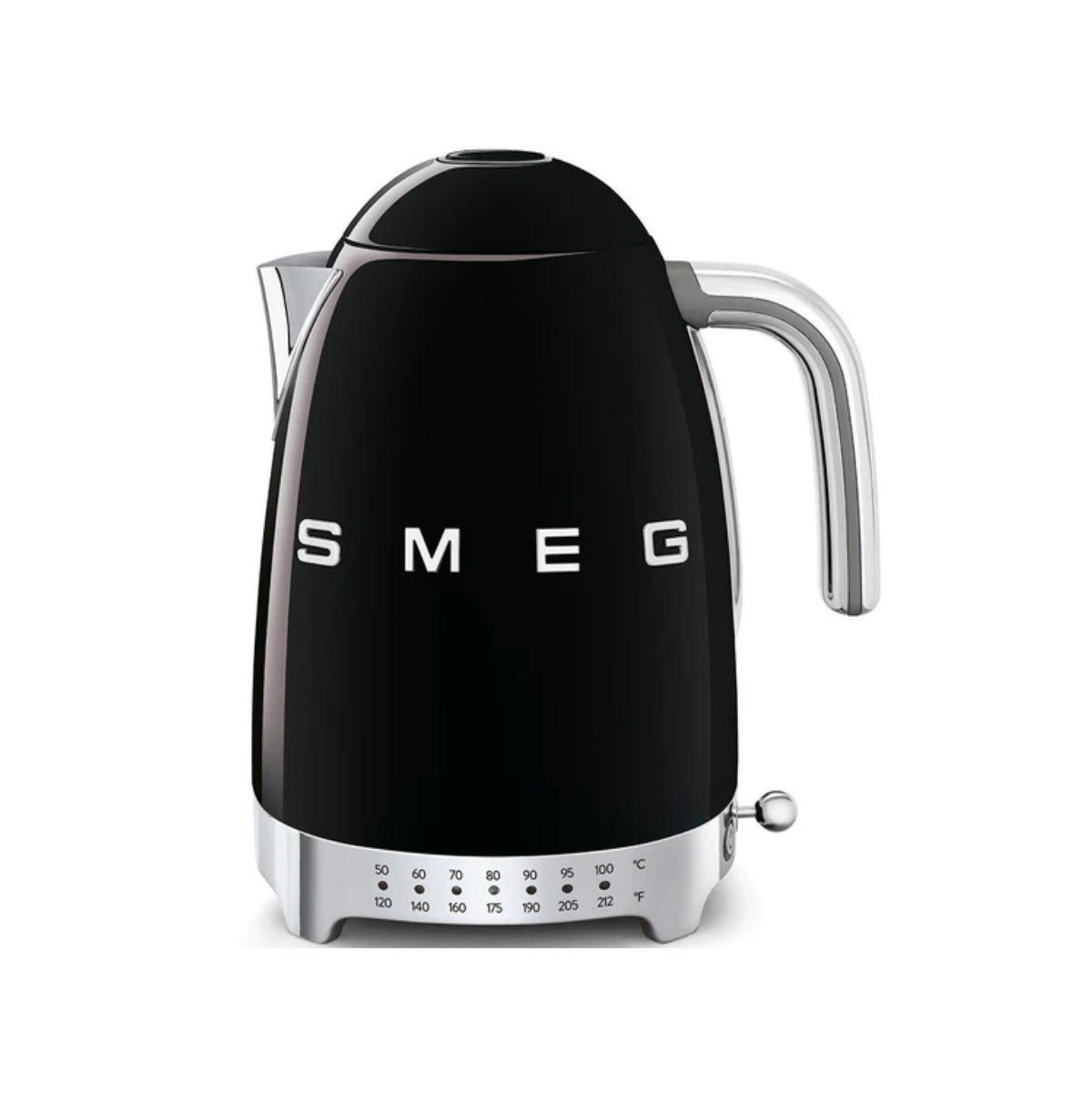 Smeg Variable Temperature 1.7L Electric Kettle KLF04BLUS (Black)