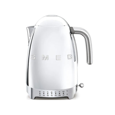 Smeg Variable Temperature 1.7L Electric Kettle KLF04SSUS (Stainless Steel)