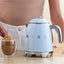 Smeg 0.8L Mini Electric Kettle KLF05PBUS (Pastel Blue)