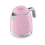 Smeg 0.8L Mini Electric Kettle KLF05PKUS (Pink)