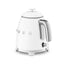 Smeg 0.8L Mini Electric Kettle KLF05WHUS (White)