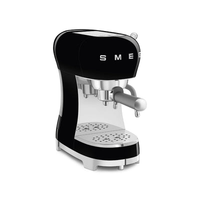 Smeg Manual Espresso Coffee Machine (ECF02BLUS - Black)