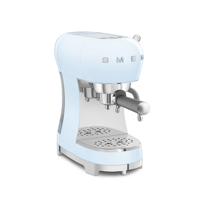 Smeg Manual Espresso Coffee Machine (ECF02PBUS - Pastel Blue)