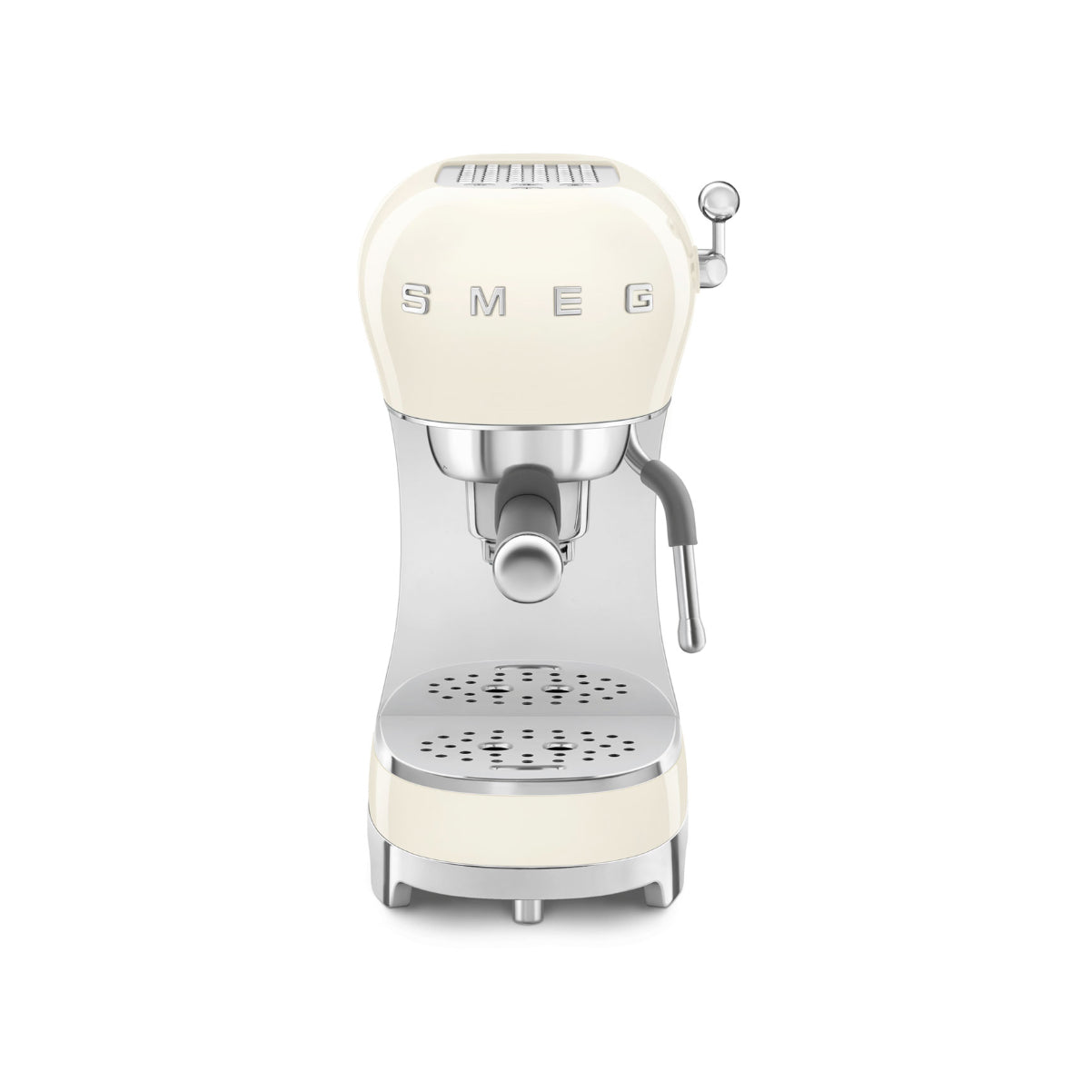 Smeg Manual Espresso Coffee Machine (ECF02CRUS - Cream)