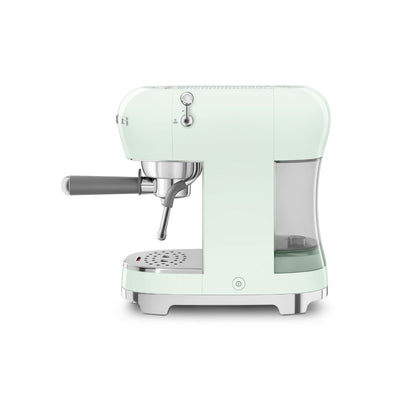 Smeg Manual Espresso Coffee Machine (ECF02PGUS - Pastel Green)