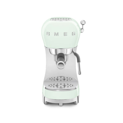 Smeg Manual Espresso Coffee Machine (ECF02PGUS - Pastel Green)