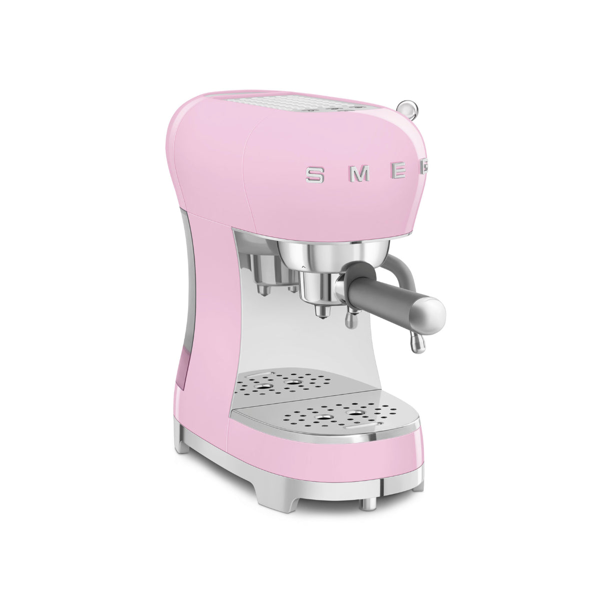 Smeg Manual Espresso Coffee Machine (ECF02PKUS - Pink)