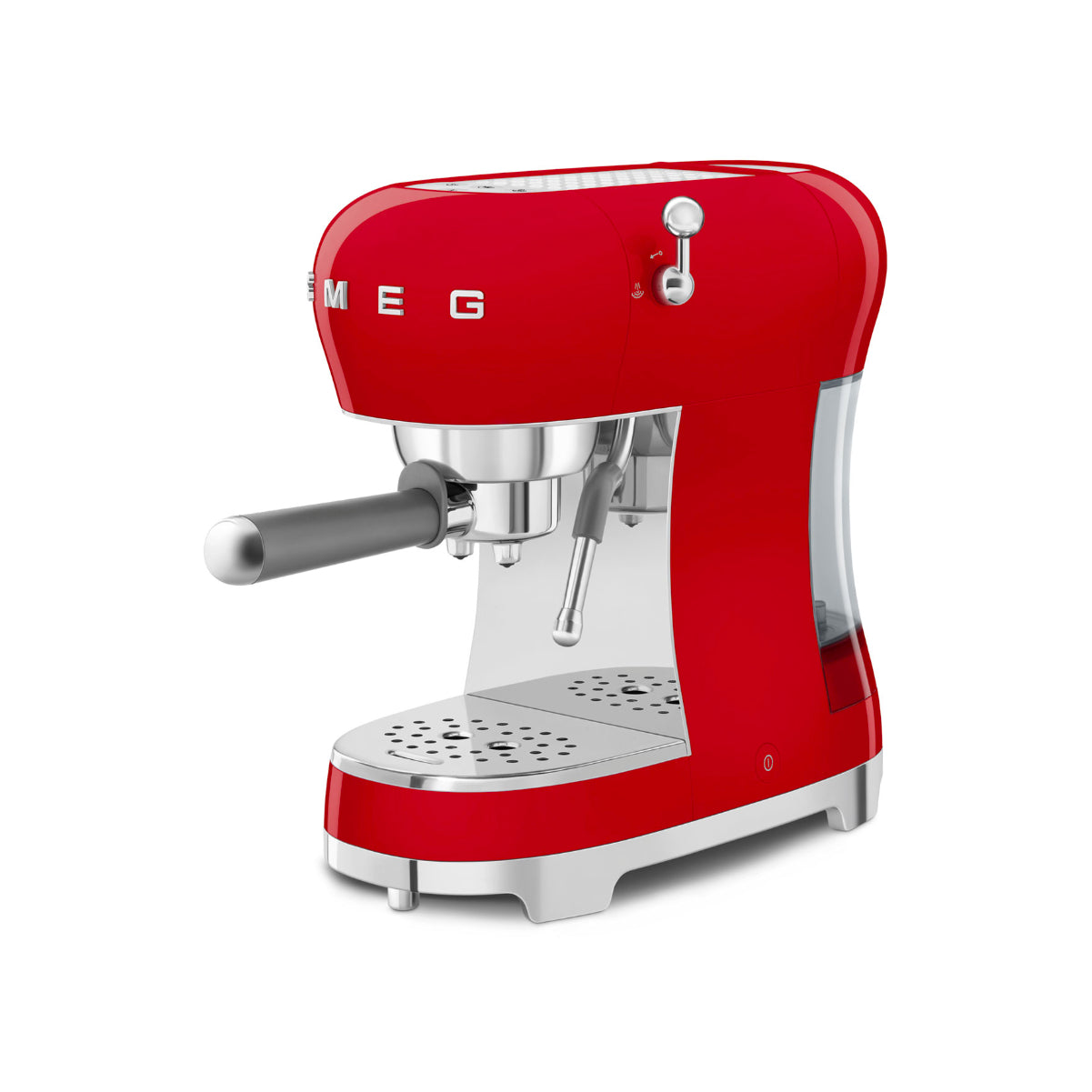 Smeg Manual Espresso Coffee Machine (ECF02RDUS- Red)