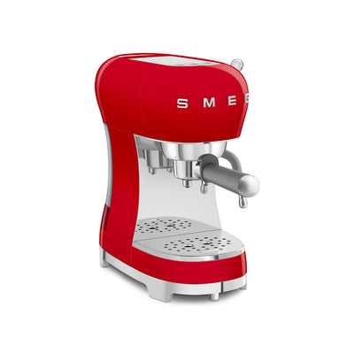 Smeg Manual Espresso Coffee Machine (ECF02RDUS- Red)