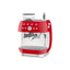 Smeg Manual Semi Automatic Espresso Machine With Grinder (EGF03RDUS - Red)