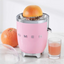 Smeg Retro-Style Citrus Juicer CJF11PKUS (Pink)