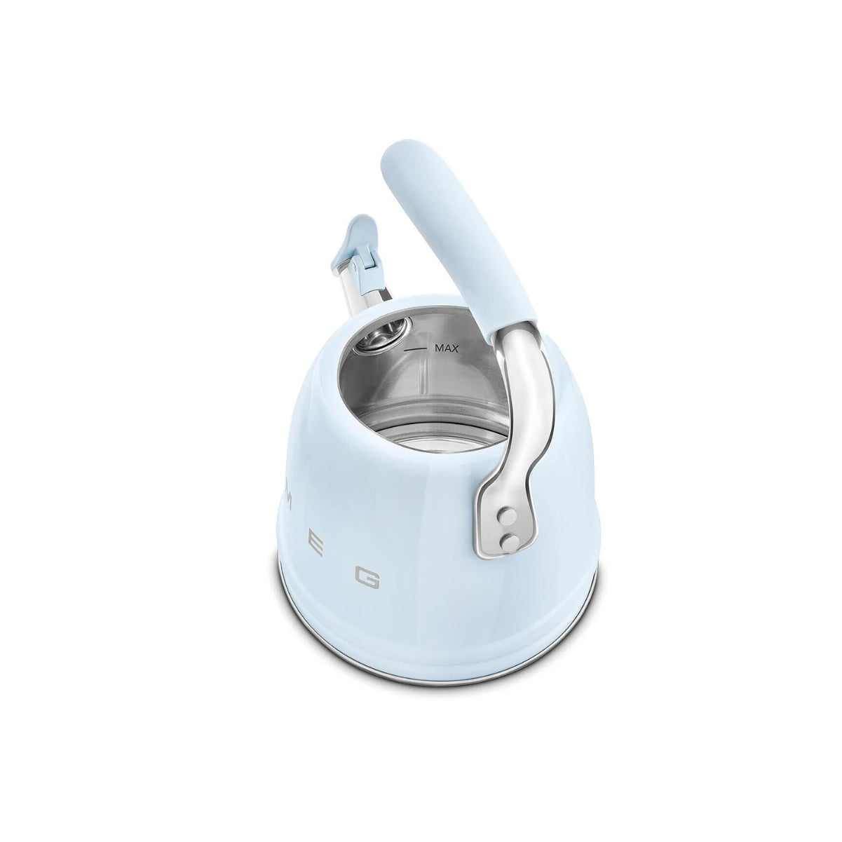 Smeg Retro-Style 2.3L Stove Top Whistling Kettle CKLW2001PB (Pastel Blue)