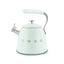 Smeg Retro-Style 2.3L Stove Top Whistling Kettle CKLW2001PG (Pastel Green)
