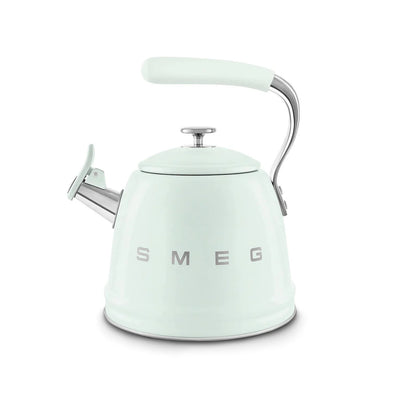 Smeg Retro-Style 2.3L Stove Top Whistling Kettle CKLW2001PG (Pastel Green)