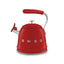 Smeg Retro-Style 2.3L Stove Top Whistling Kettle CKLW2001RD (Red)