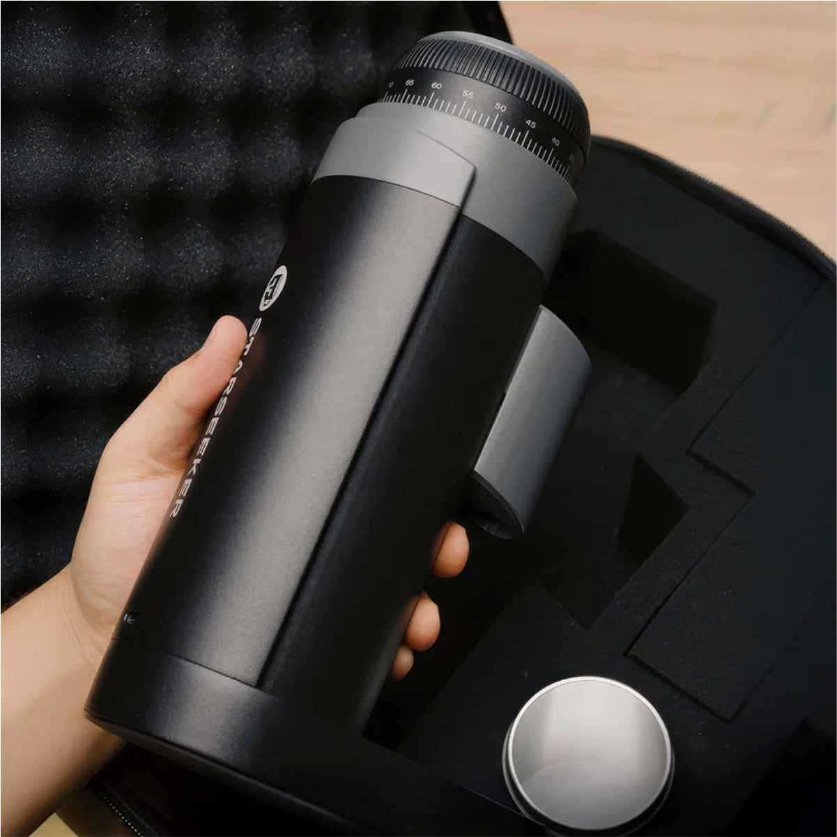 Starseeker Go50 Mini Portable Coffee Grinder (Black)