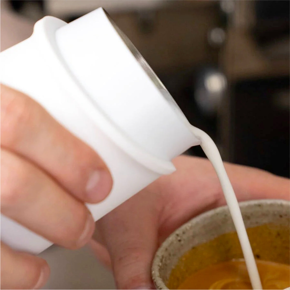 Subminimal Flowtip Milk Jug - Handleless (White)