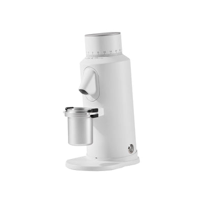 T64 Single Dose Coffee Grinder With Flat Burrs (White)