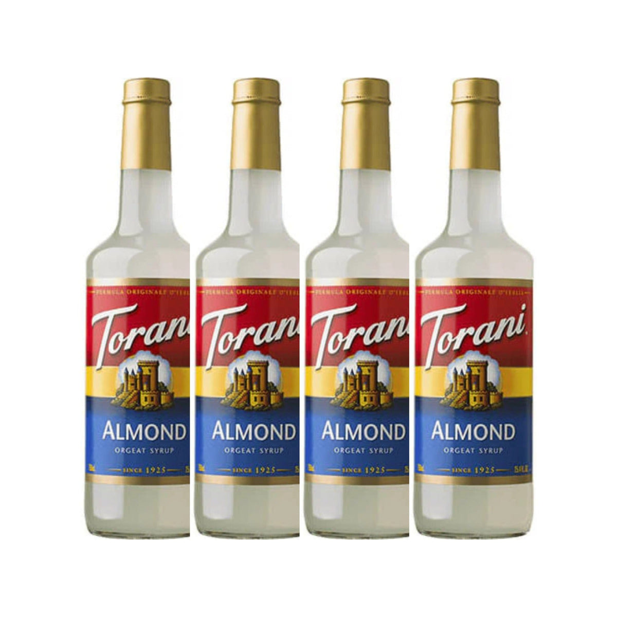 Torani Almond Syrup (750ml x 4 Bottles) 1 - The Kitchen Barista