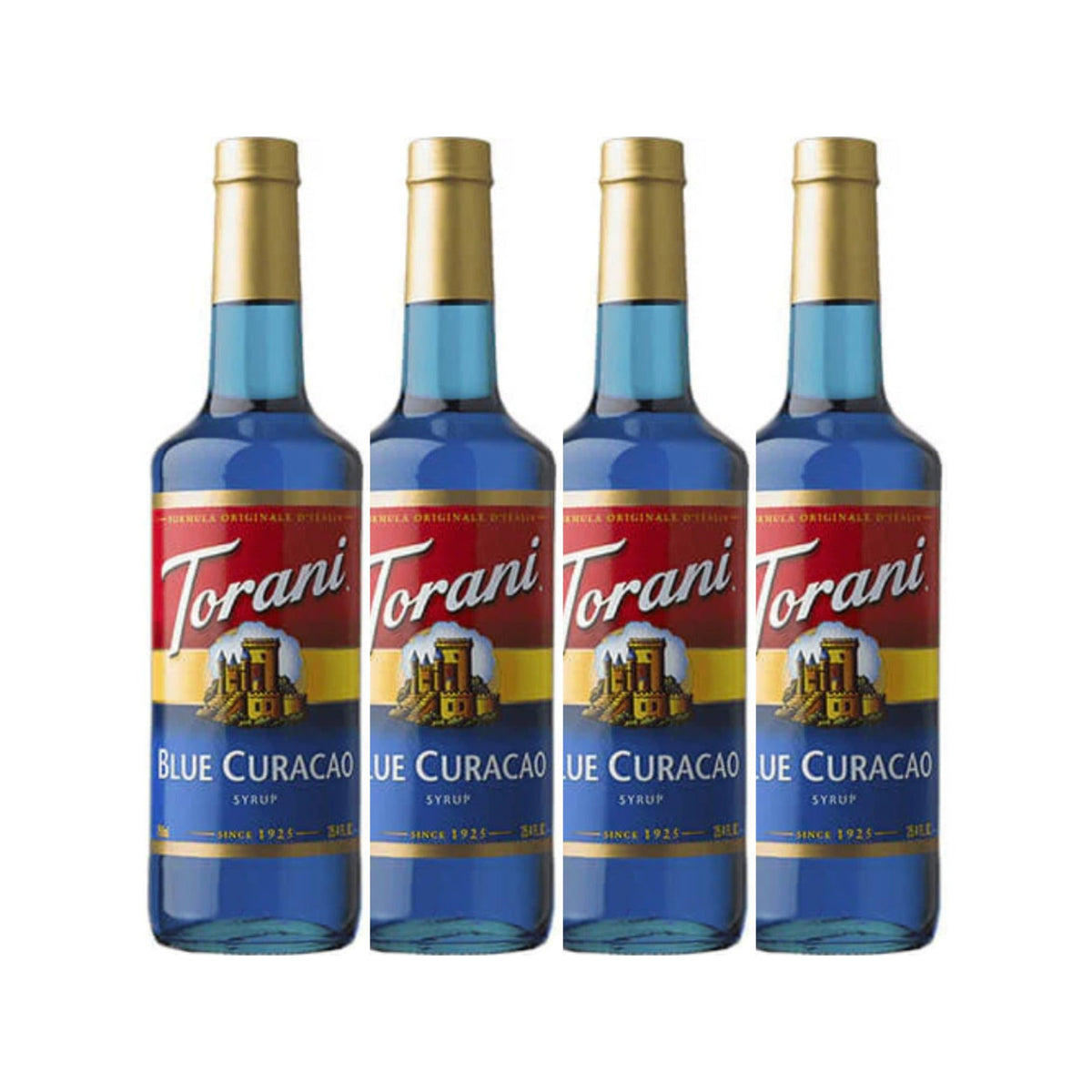 Torani Blue Curacao Syrup (750ml x 4 Bottles) 1 - The Kitchen Barista
