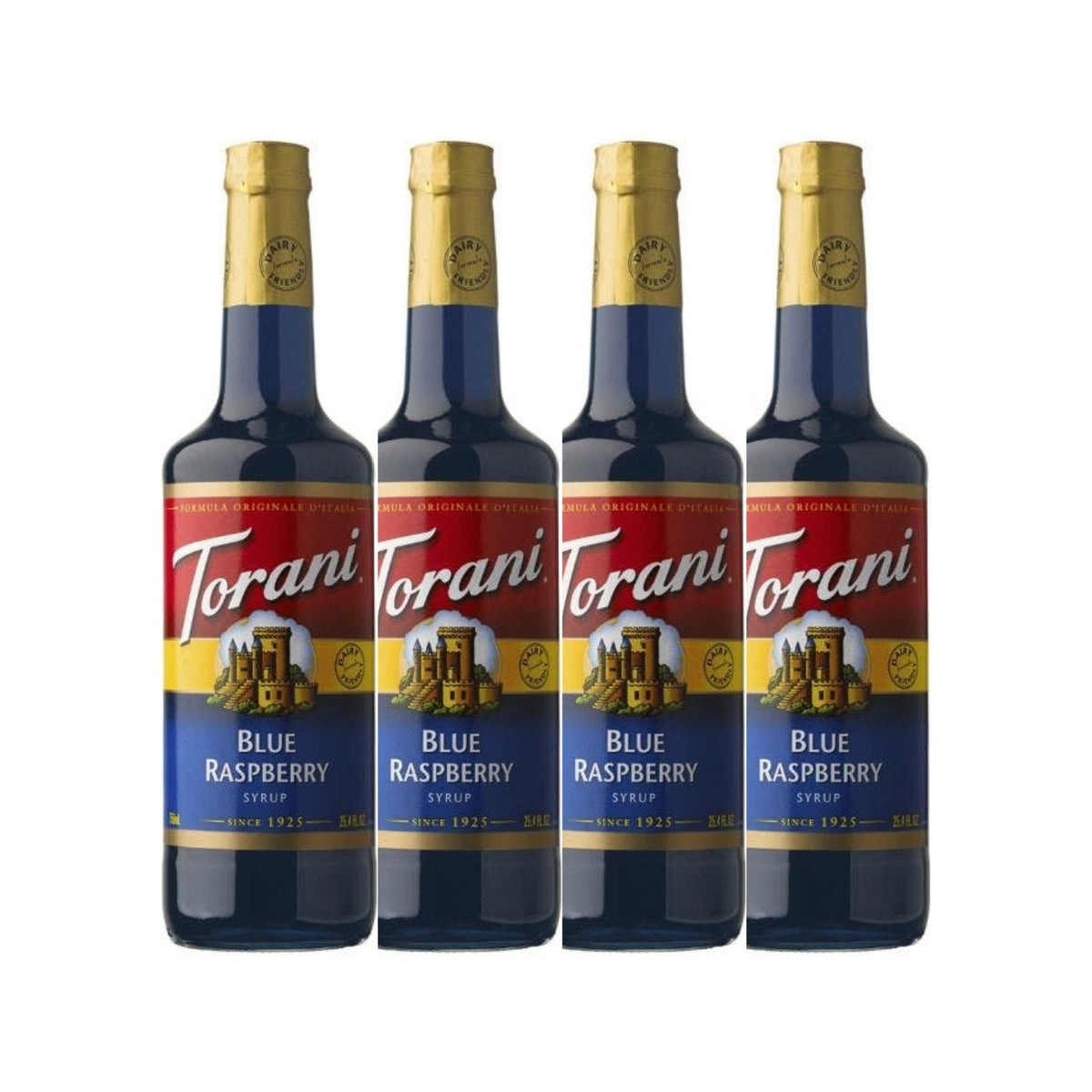 Torani Blue Raspberry Syrup (750ml x 4 Bottles) 1 - The Kitchen Barista
