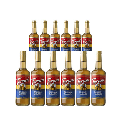 Torani Bourbon Caramel Syrup (750ml x 12 Bottles) 1 - The Kitchen Barista