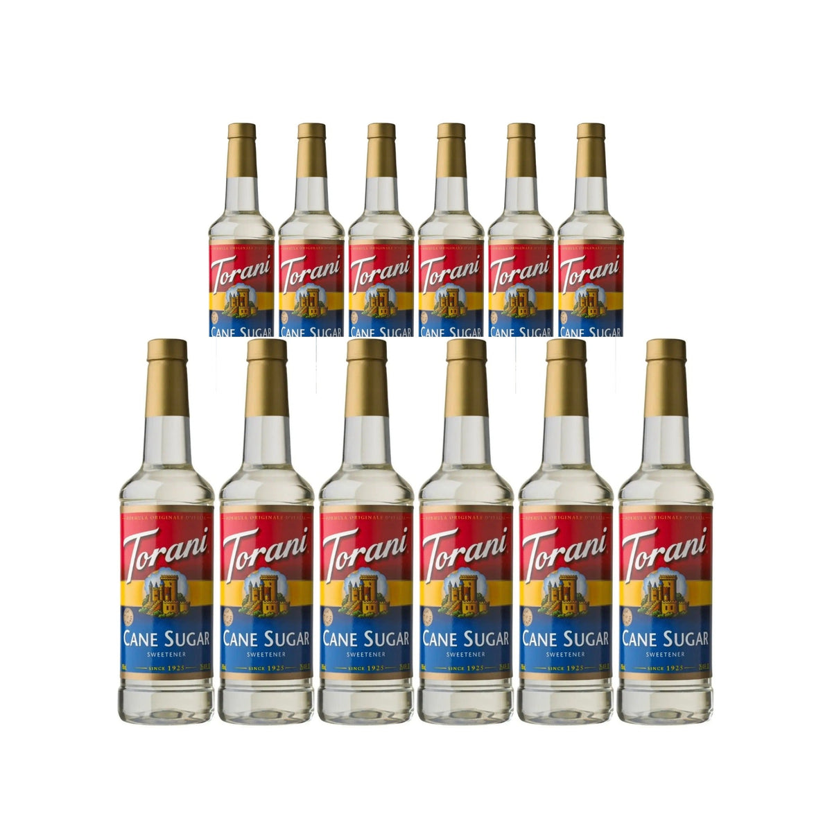 Torani Cane Sugar Sweetener (750ml x 12 Bottles) 1 - The Kitchen Barista