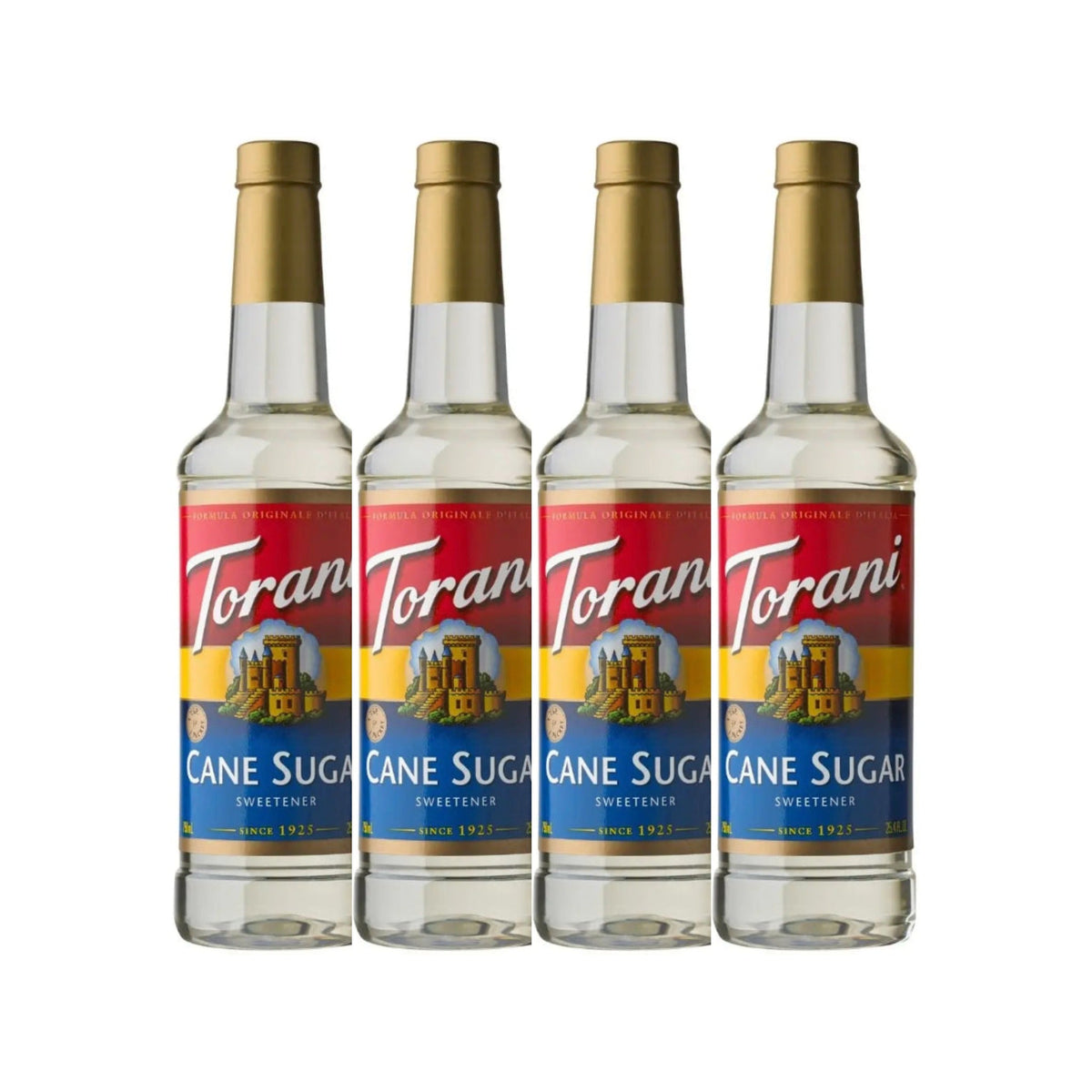 Torani Cane Sugar Sweetener (750ml x 4 Bottles) 1 - The Kitchen Barista