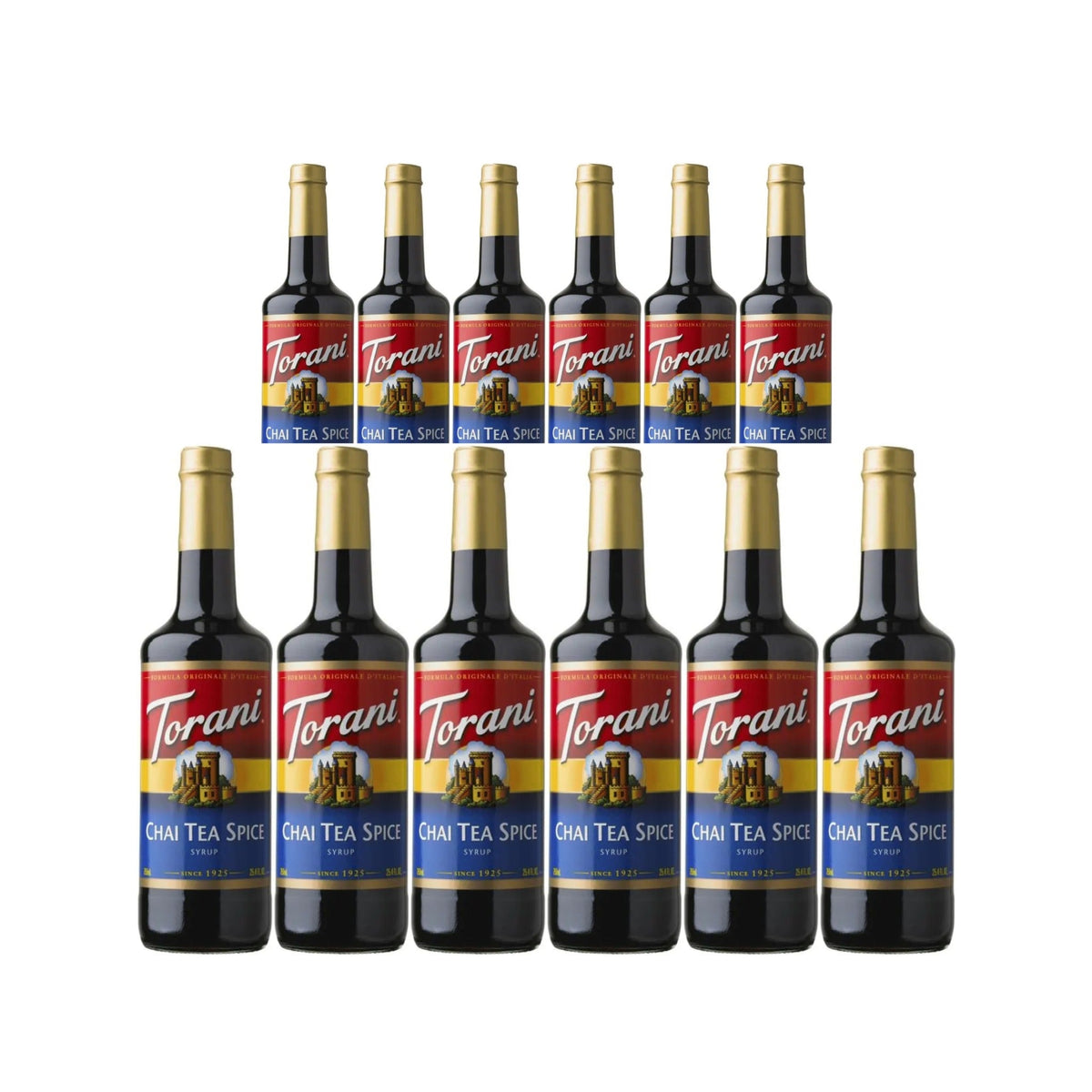 Torani Chai Tea Spice Syrup (750ml x 12 Bottles) 1 - The Kitchen Barista