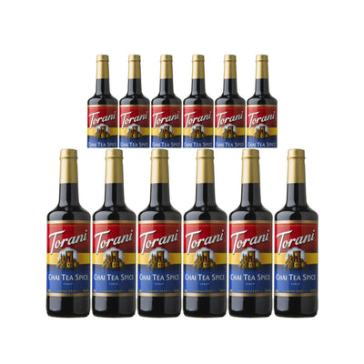 Torani Chai Tea Spice Syrup (750ml x 12 Bottles) 1 - The Kitchen Barista