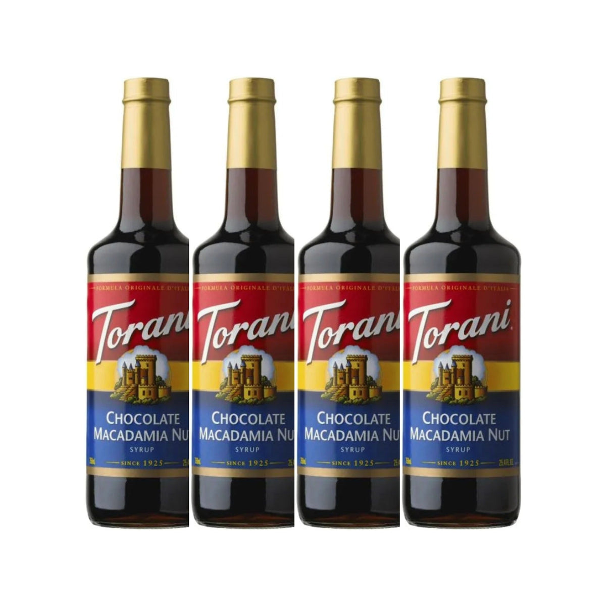 Torani Chocolate Macadamia Nut Syrup (750ml x 4 Bottles) 1 - The Kitchen Barista