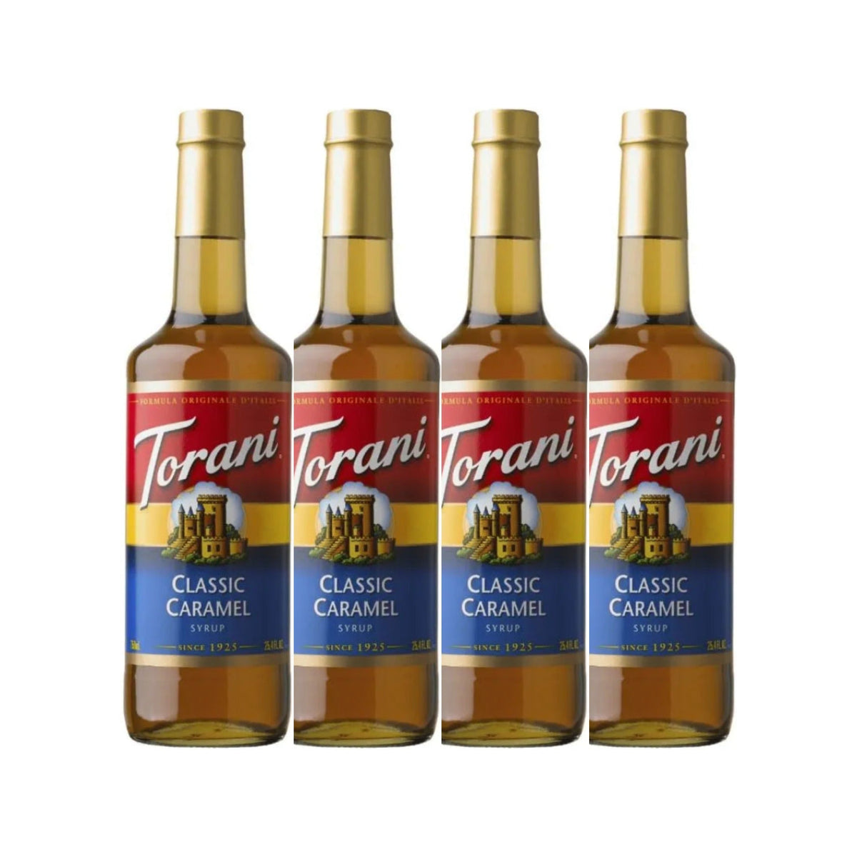 Torani Classic Caramel Syrup (750ml x 4 Bottles) 1 - The Kitchen Barista