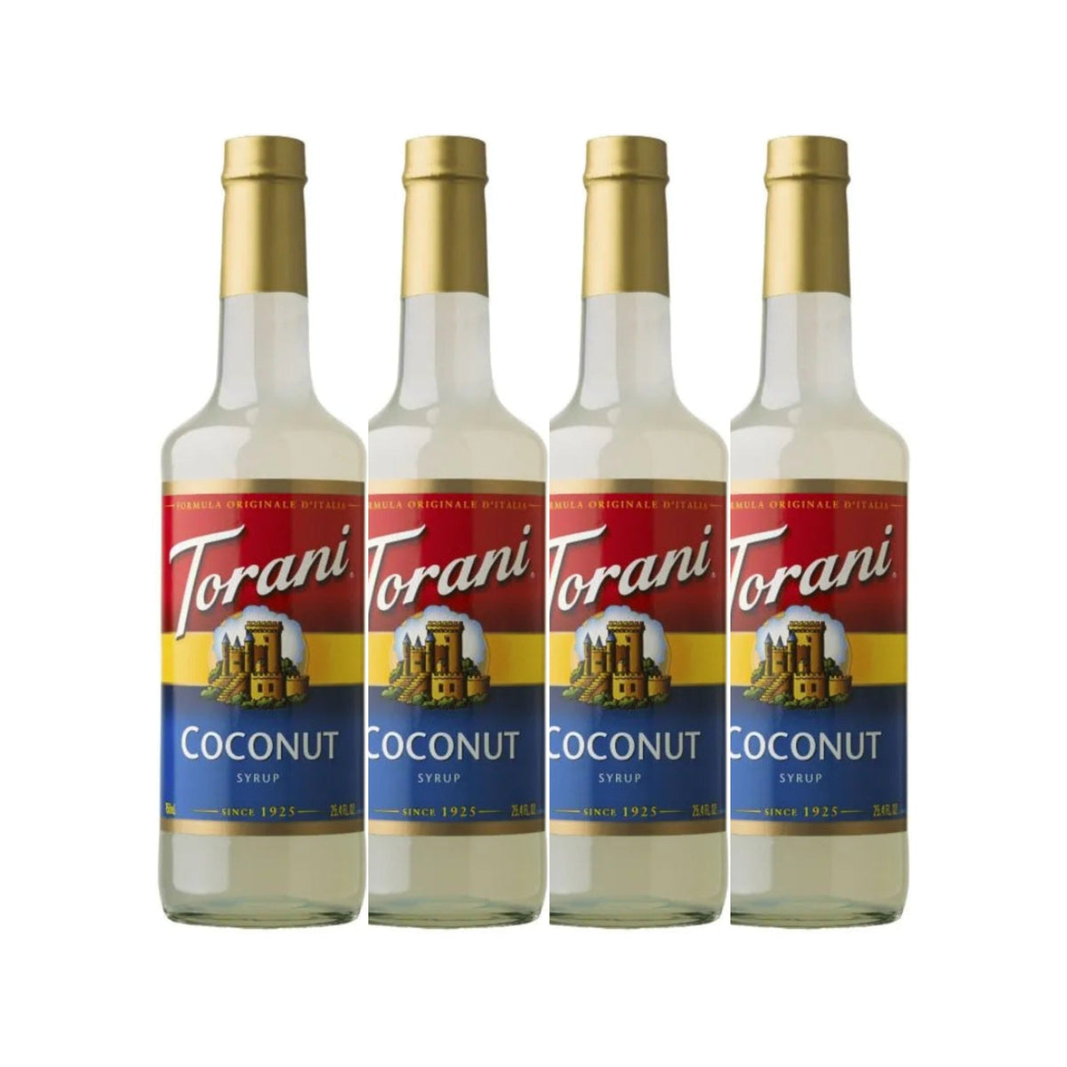 Torani Coconut Syrup (750ml x 4 Bottles) 1 - The Kitchen Barista